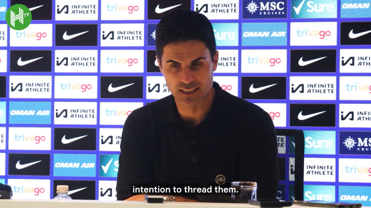 VIDEO: Arsenal didn't play 'with enough purpose', says Arteta