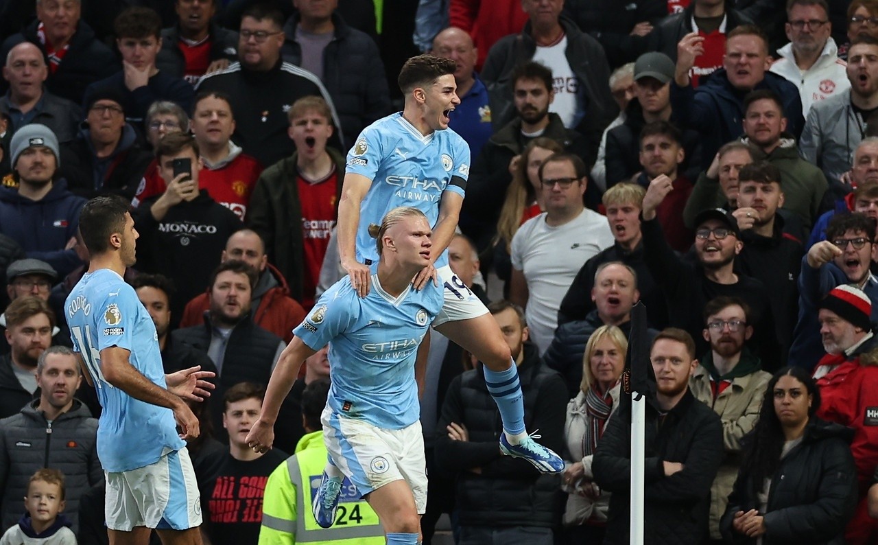 Haaland helps Manchester City outclass Man Utd in their backyard