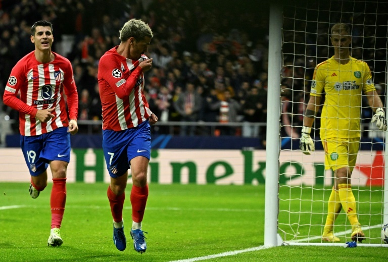 Griezmann and Morata double up as Atletico rip 10-man Celtic to shreds