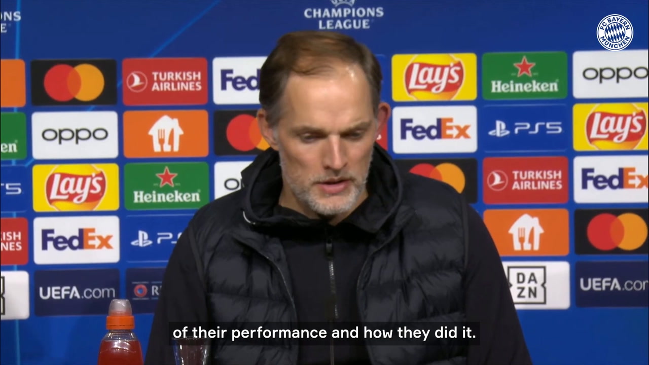 VIDEO: Tuchel congratulates his team on their group win