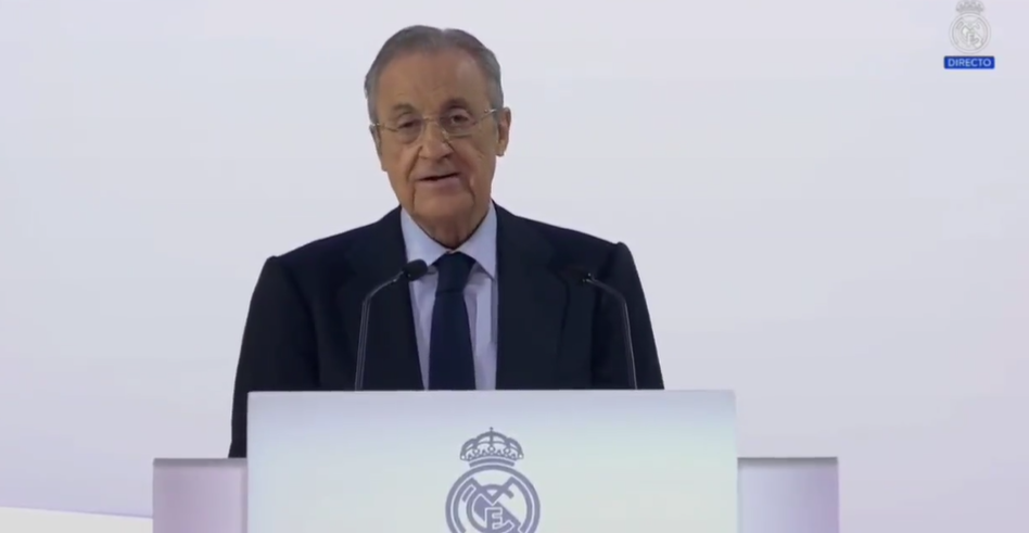 Florentino Perez responds to Barca chief Joan Laporta