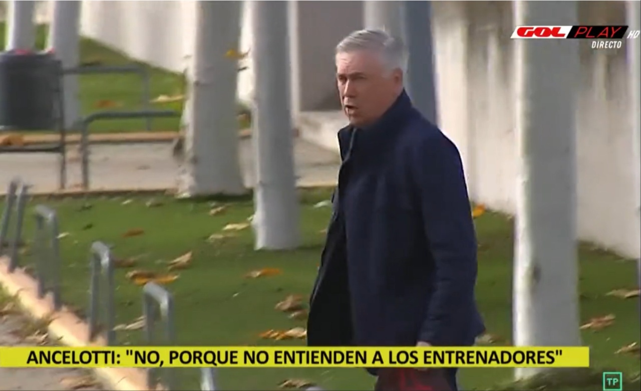 Madrid's Ancelotti refuses to go to referees' meeting: "They don't understand us"