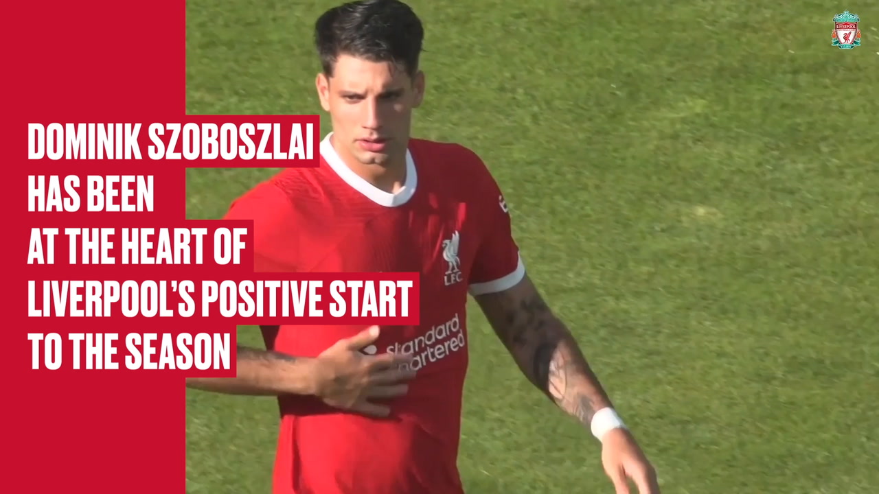 VIDEO: Szoboszlai's impressive start to his Liverpool career