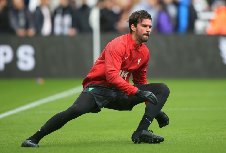 Liverpool goalie Alisson faces spell on sidelines