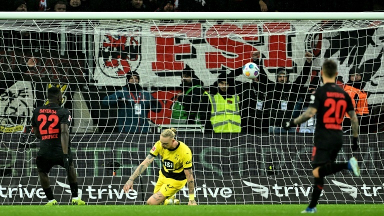 Leverkusen's Boniface strikes to snatch draw with Dortmund