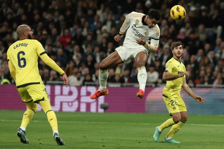 Bellingham scores again as Madrid thrash Villarreal to lead La Liga