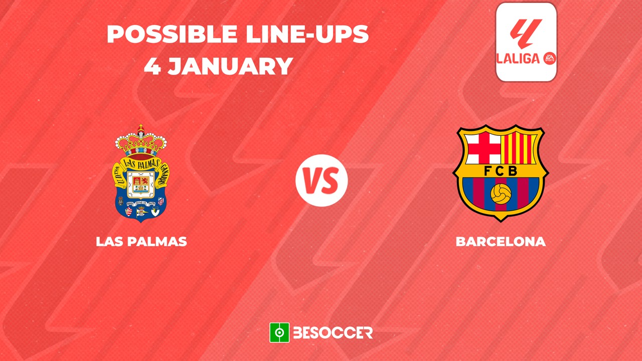 Possible lineups for Las Palmas v Barcelona