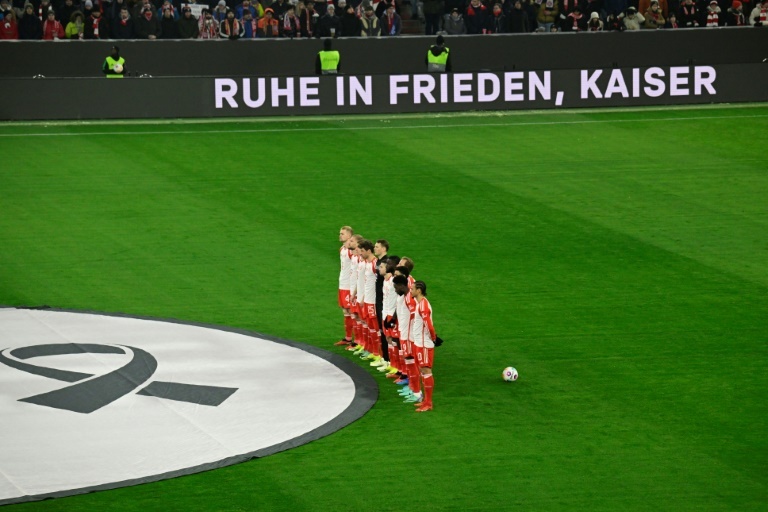 'Shining light goes on': 75,000 fans salute Beckenbauer