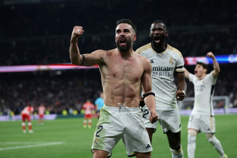 Carvajal seals Madrid's wild comeback victory over Almeria