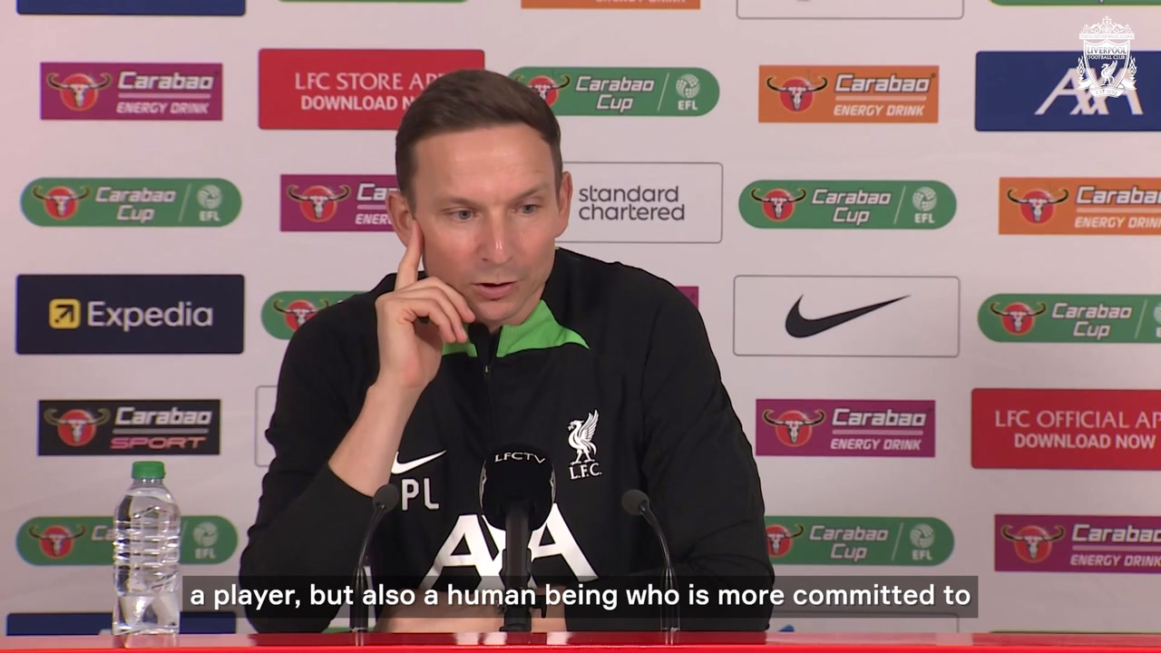 VIDEO: Lijnders on Mo Salah's injury: 'You should never doubt him'