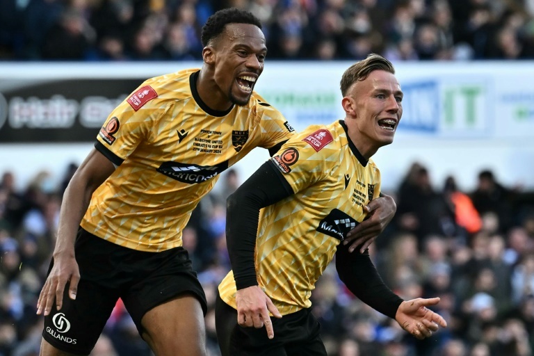 Non-League Maidstone stun Ipswich to reach FA Cup last 16