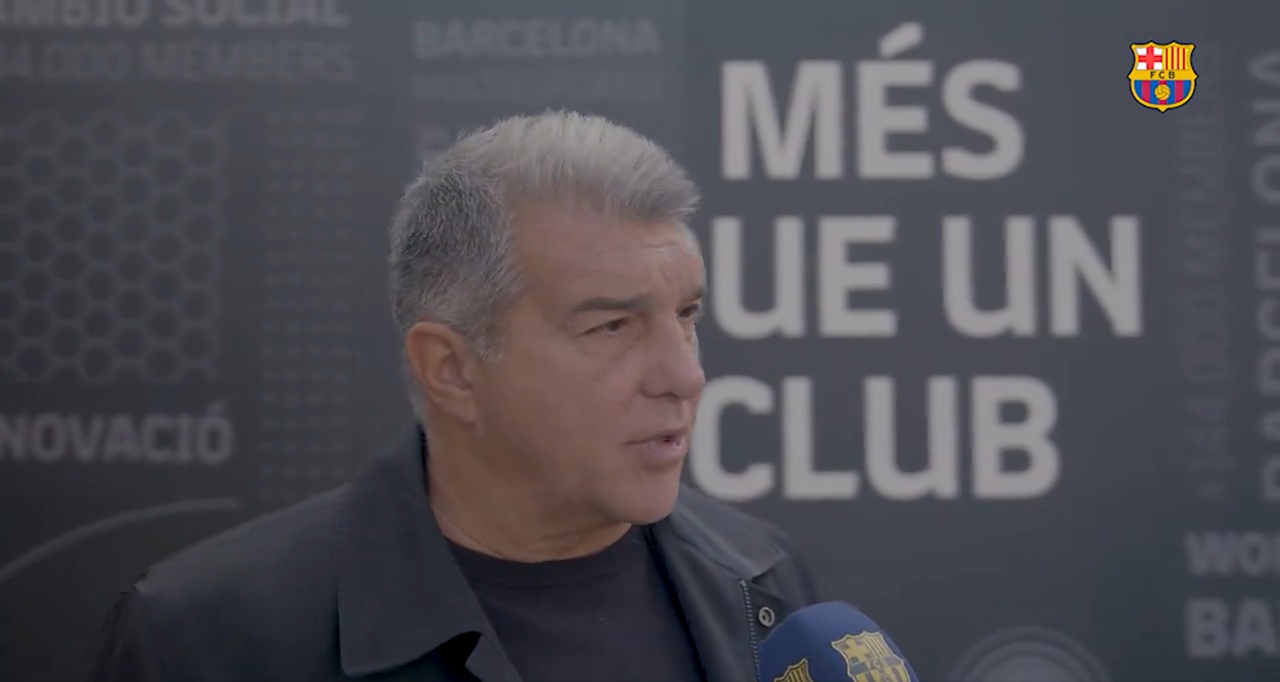 Barca chief Joan Laporta breaks his silence after Xavi Hernandez's bombshell