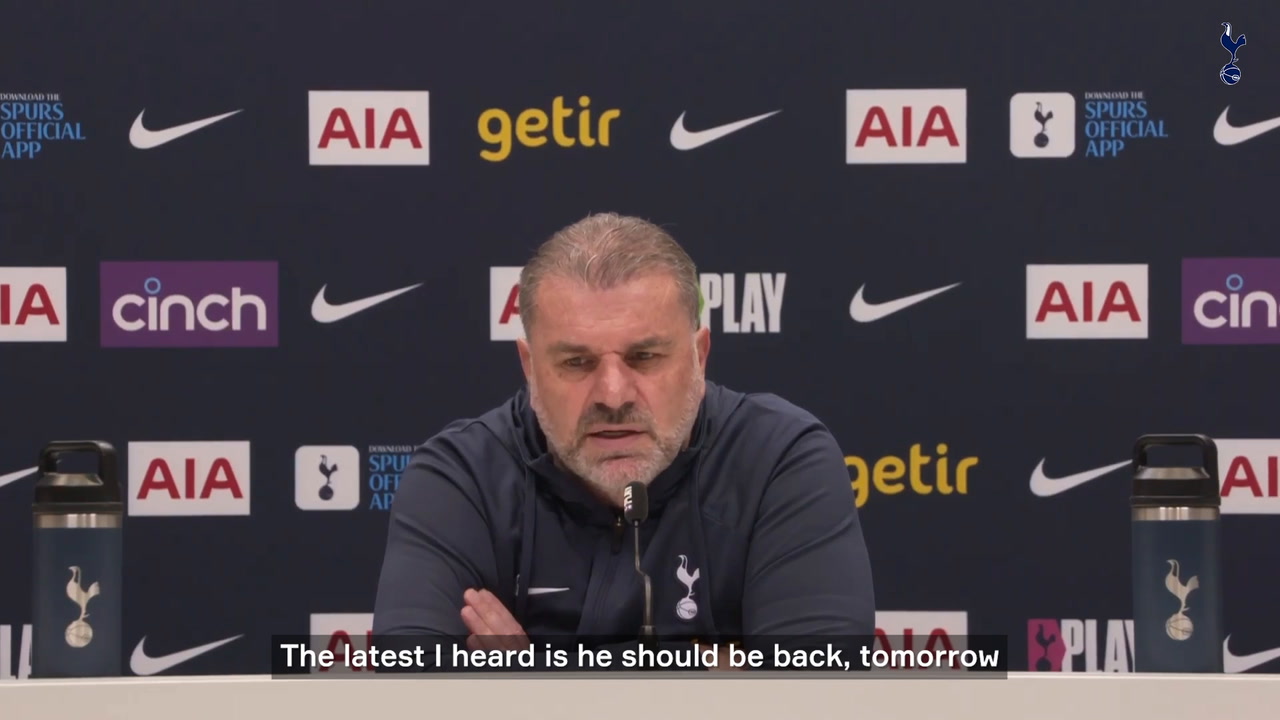 VIDEO: Postecoglou confirms Pape Sarr set to return to PL action