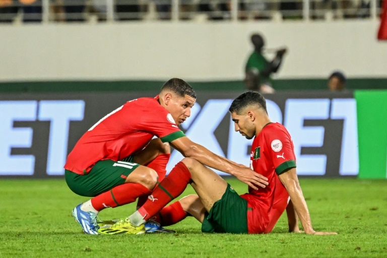 Hakimi misses penalty as South Africa knock Morocco out of AFCON