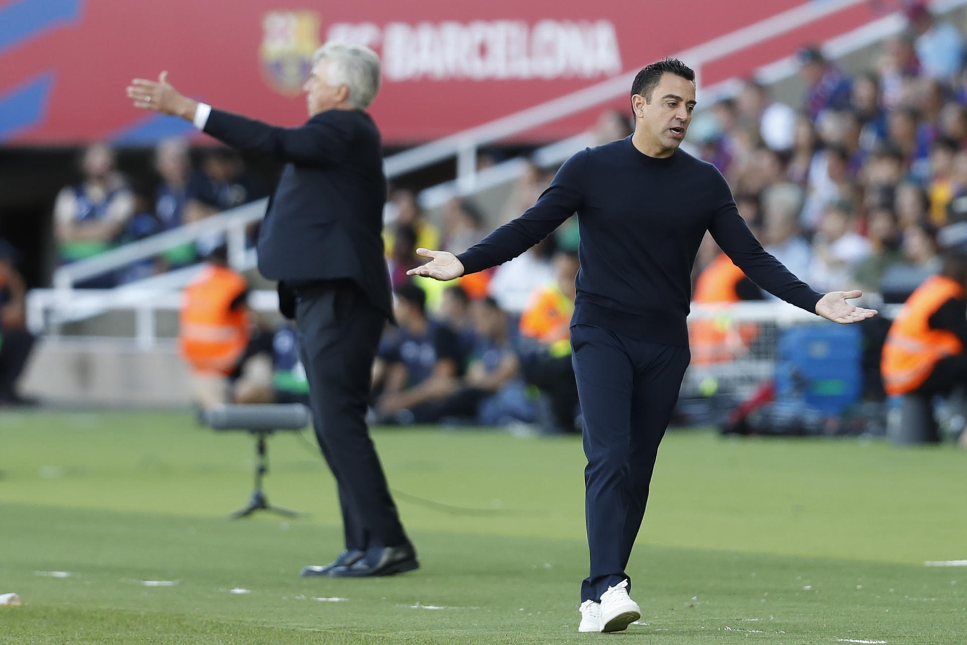 Xavi refused to answer Ancelotti: "This is not about him..."