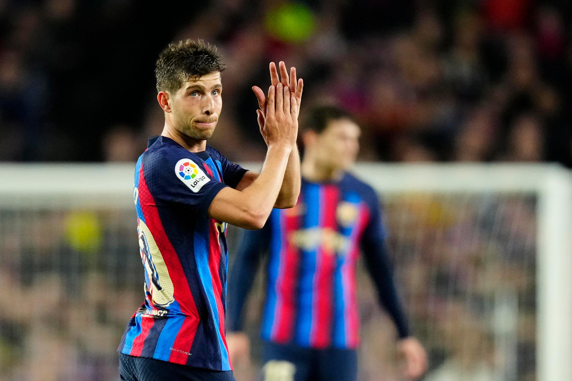 Barcelona squad celebrate Sergi Roberto's birthday