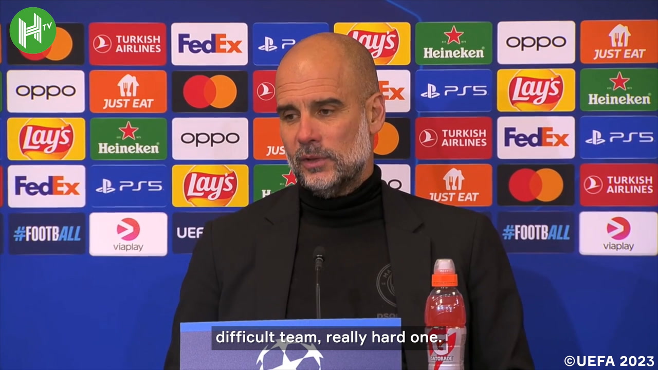 VIDEO: Guardiola highlights stoppage-time goal against Copenhagen
