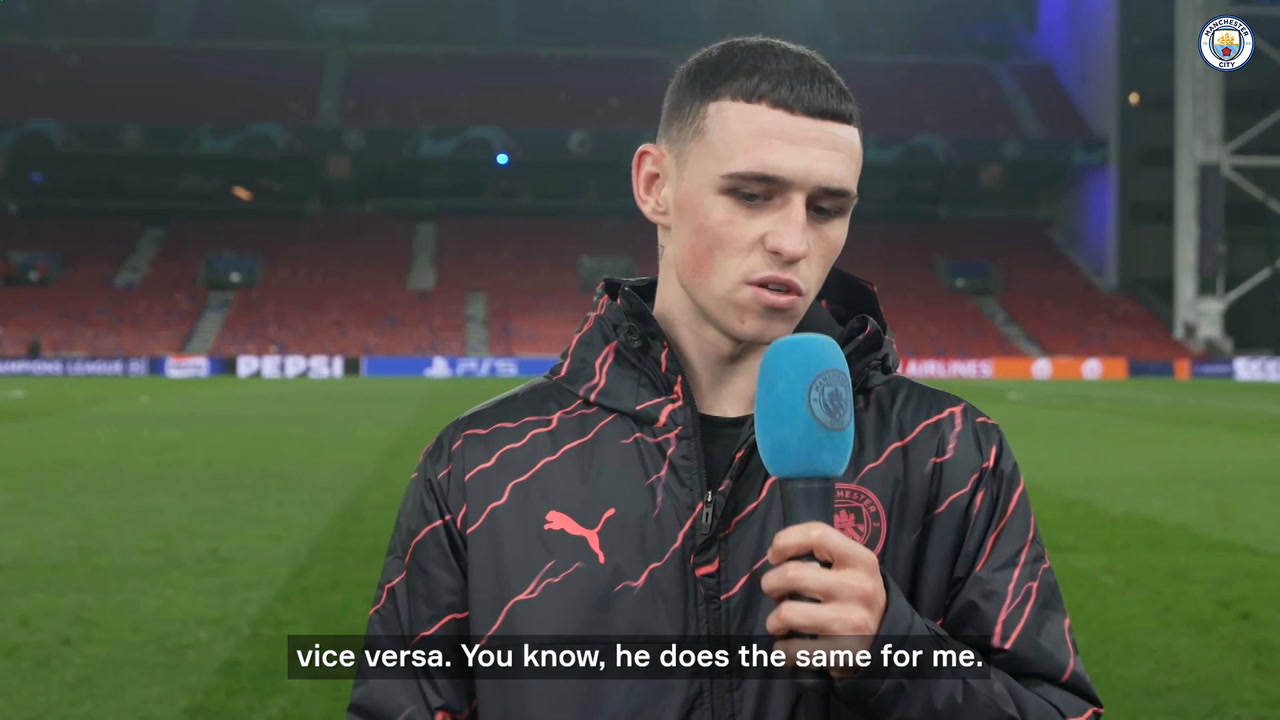 Foden: 'De Bruyne is so easy to play with'