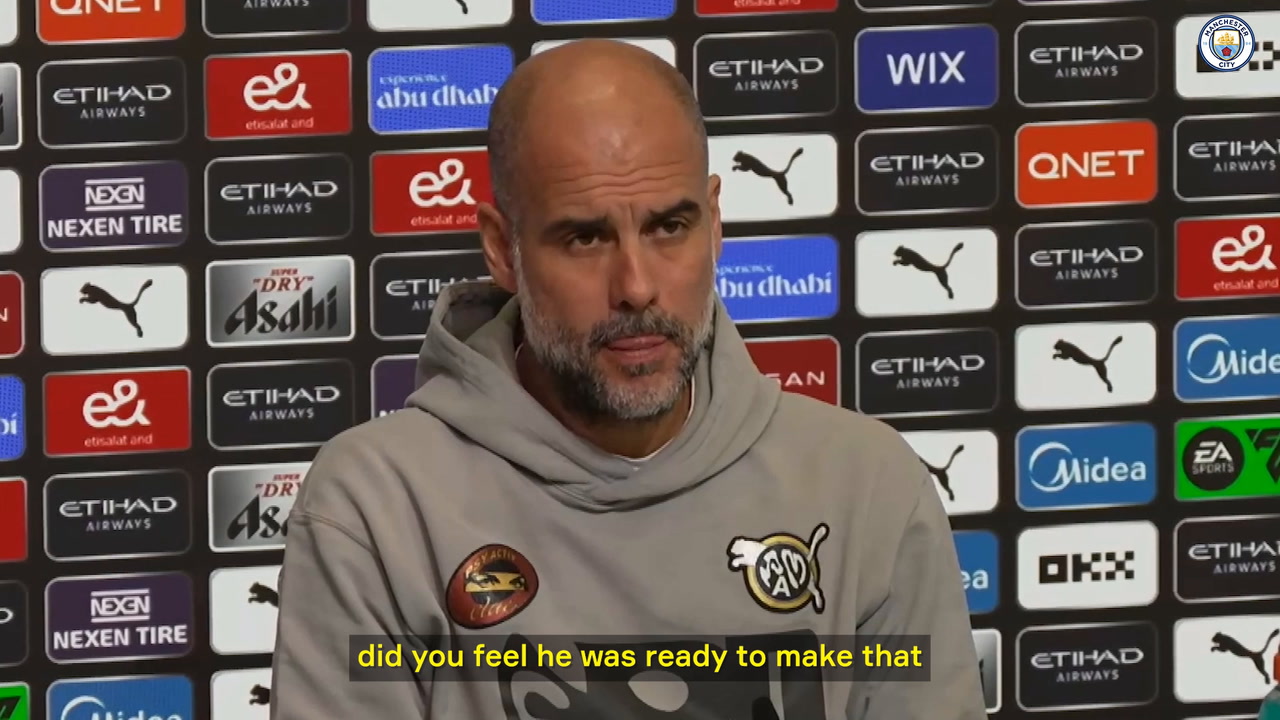 Guardiola on Cole Palmer: 'I didn’t have any doubts about his quality'