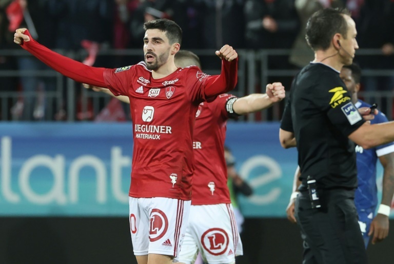 Brest go second in Ligue 1 as Marseille hit 'rock bottom'