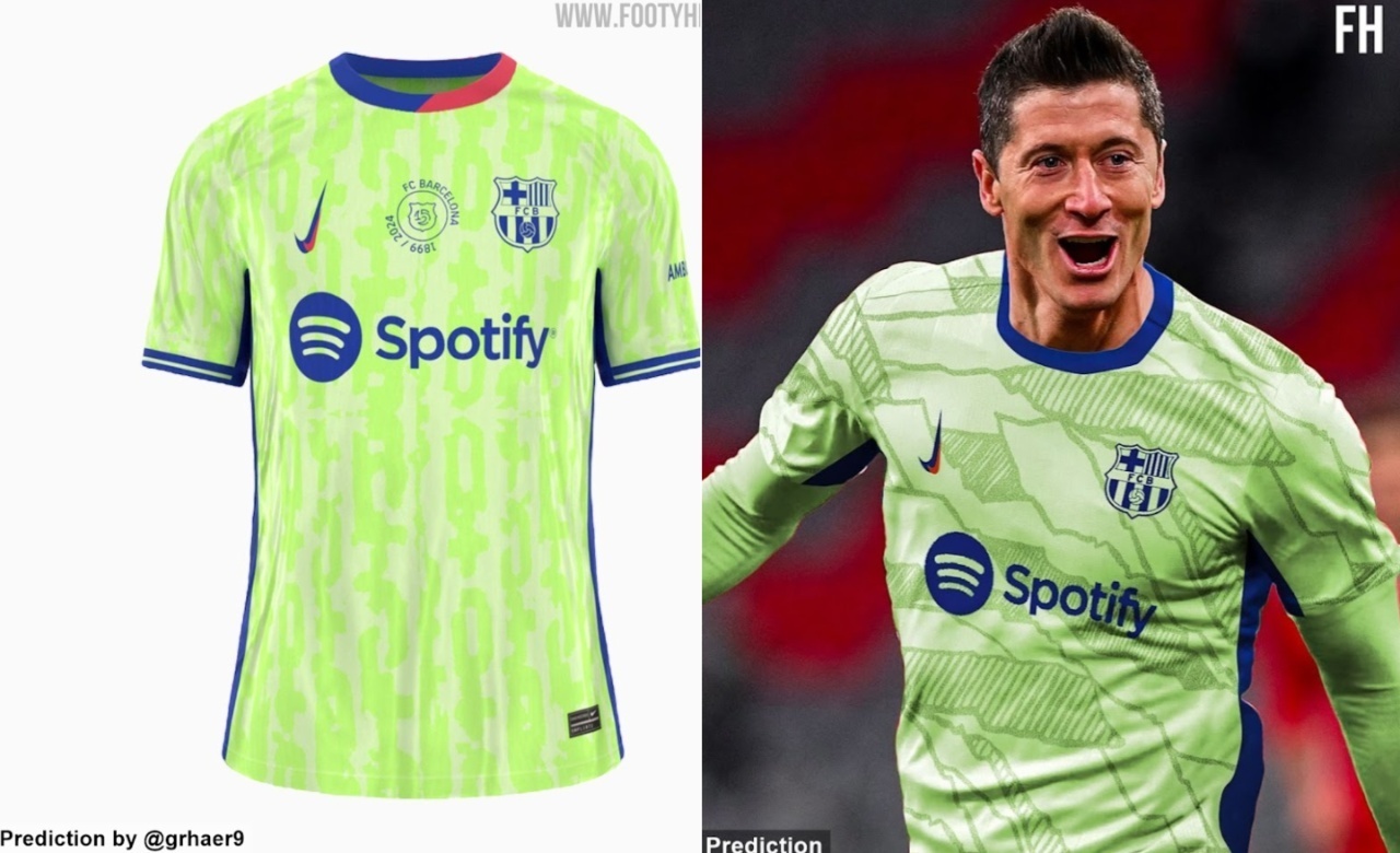 Barcelona's third kit for the 2024/25 season leaked