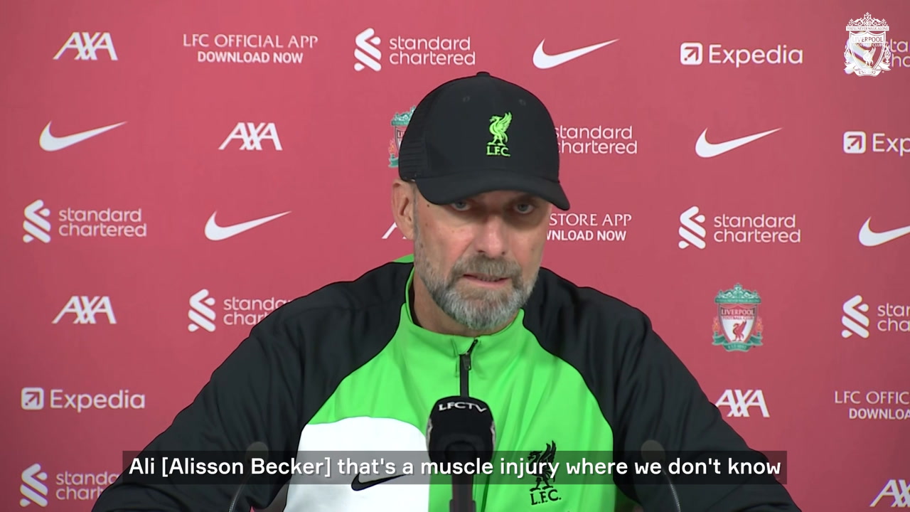 VIDEO: Klopp: "As long as we have 11 players, we'll go for it"