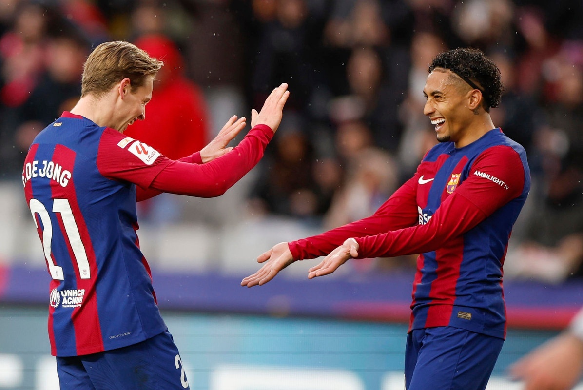 De Jong, self-critical despite Getafe rout