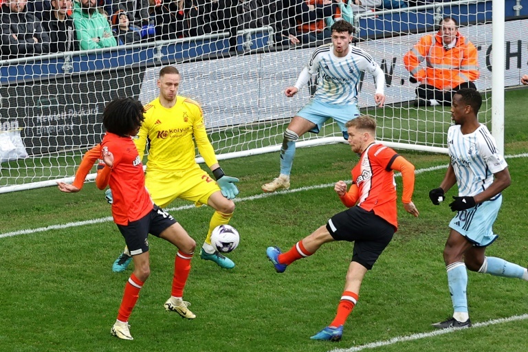 Luton rescue draw with Forest as Burnley keep survival hopes alive