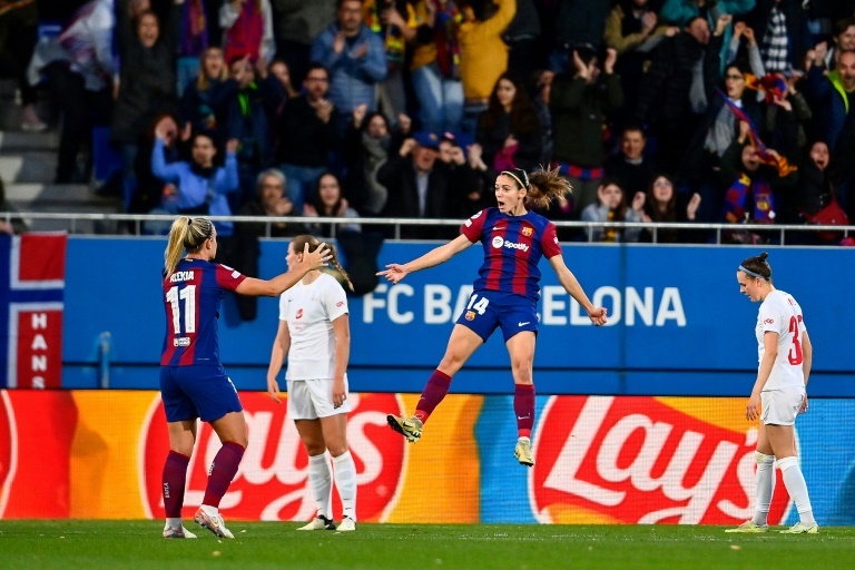 Barcelona down Brann to set up Chelsea Champions League rematch