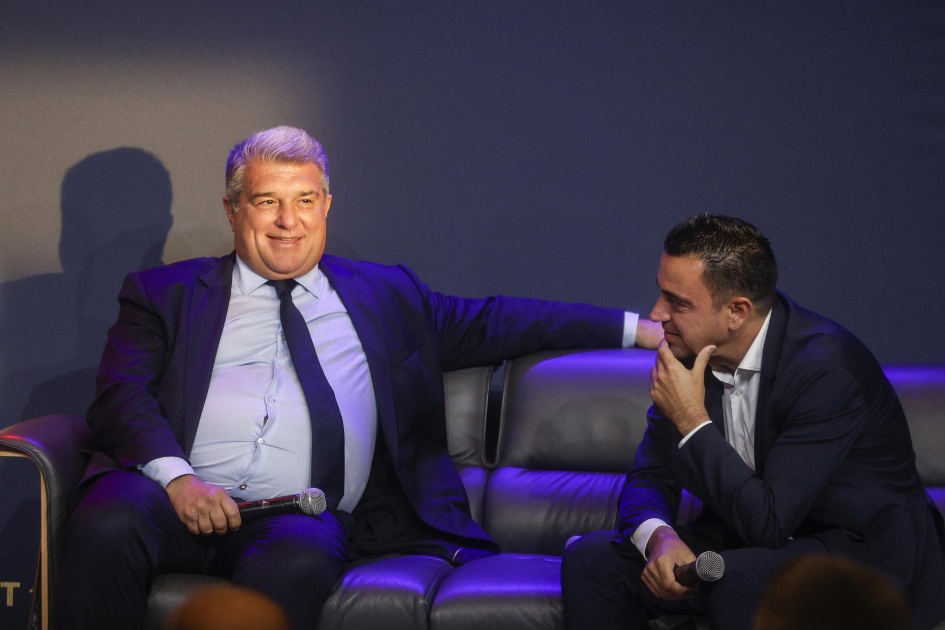 Barca chief Laporta already trying to convince Xavi to stay