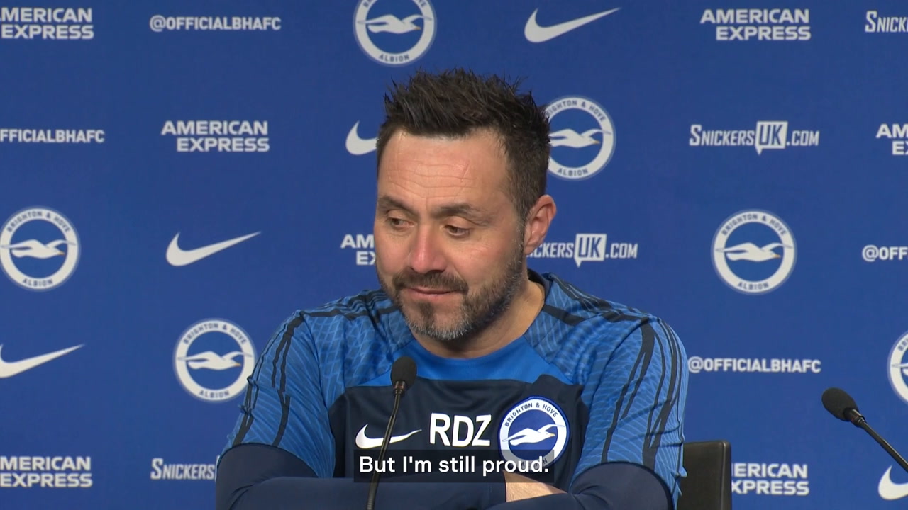 VIDEO: De Zerbi assures focus on Brighton amidst job speculation