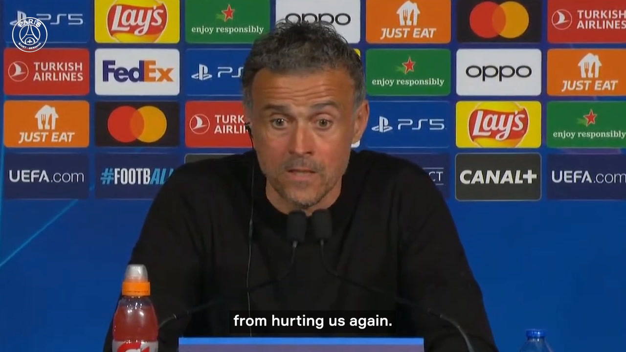 VIDEO: Luis Enrique has no doubts that PSG will comeback at Barca