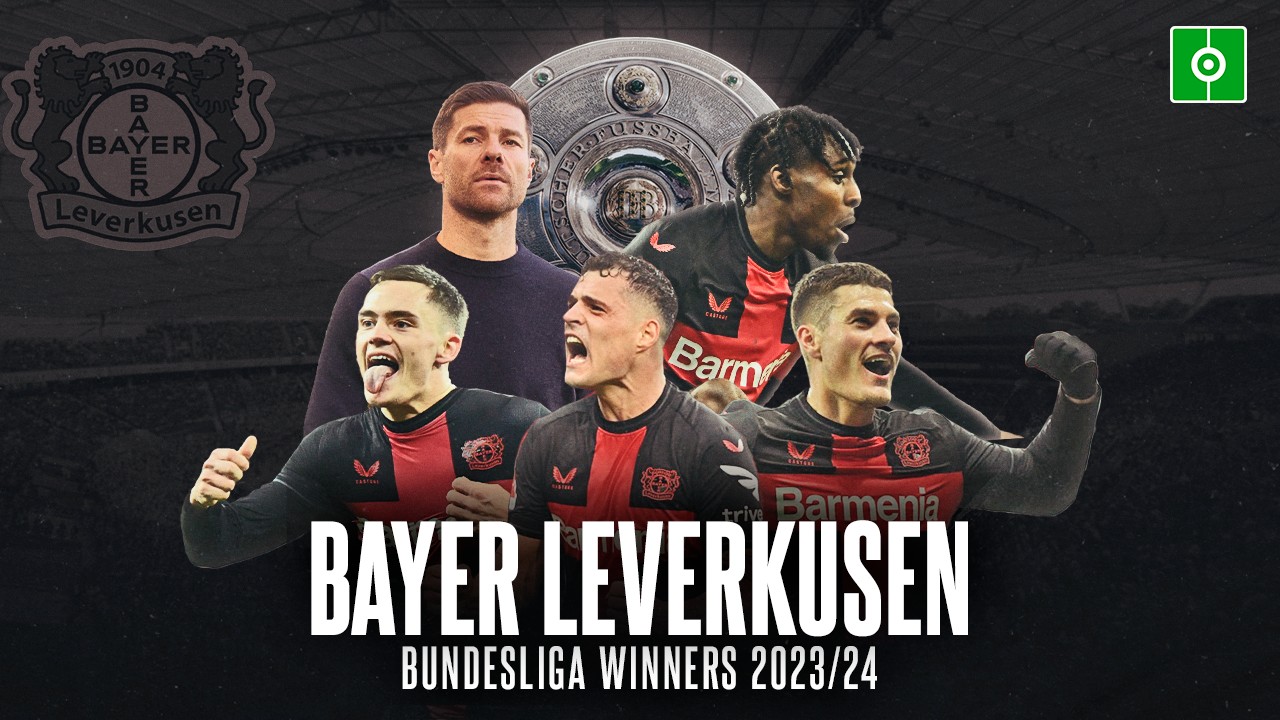 Leverkusen win first Bundesliga crown, breaking Bayern's 11-year run