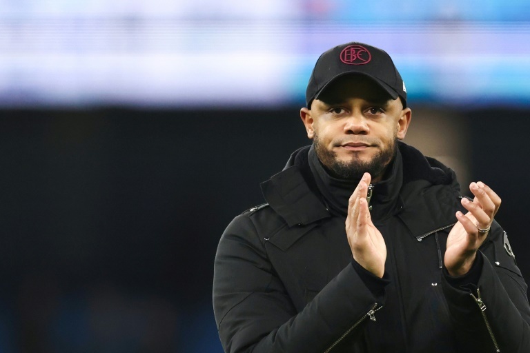 Burnley boss Kompany won't revel in Man Utd decline