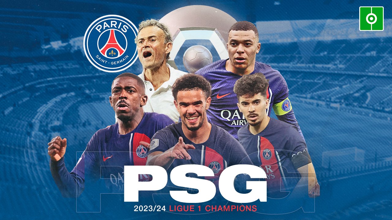 Paris Saint-Germain win Ligue 1 title after Monaco defeat