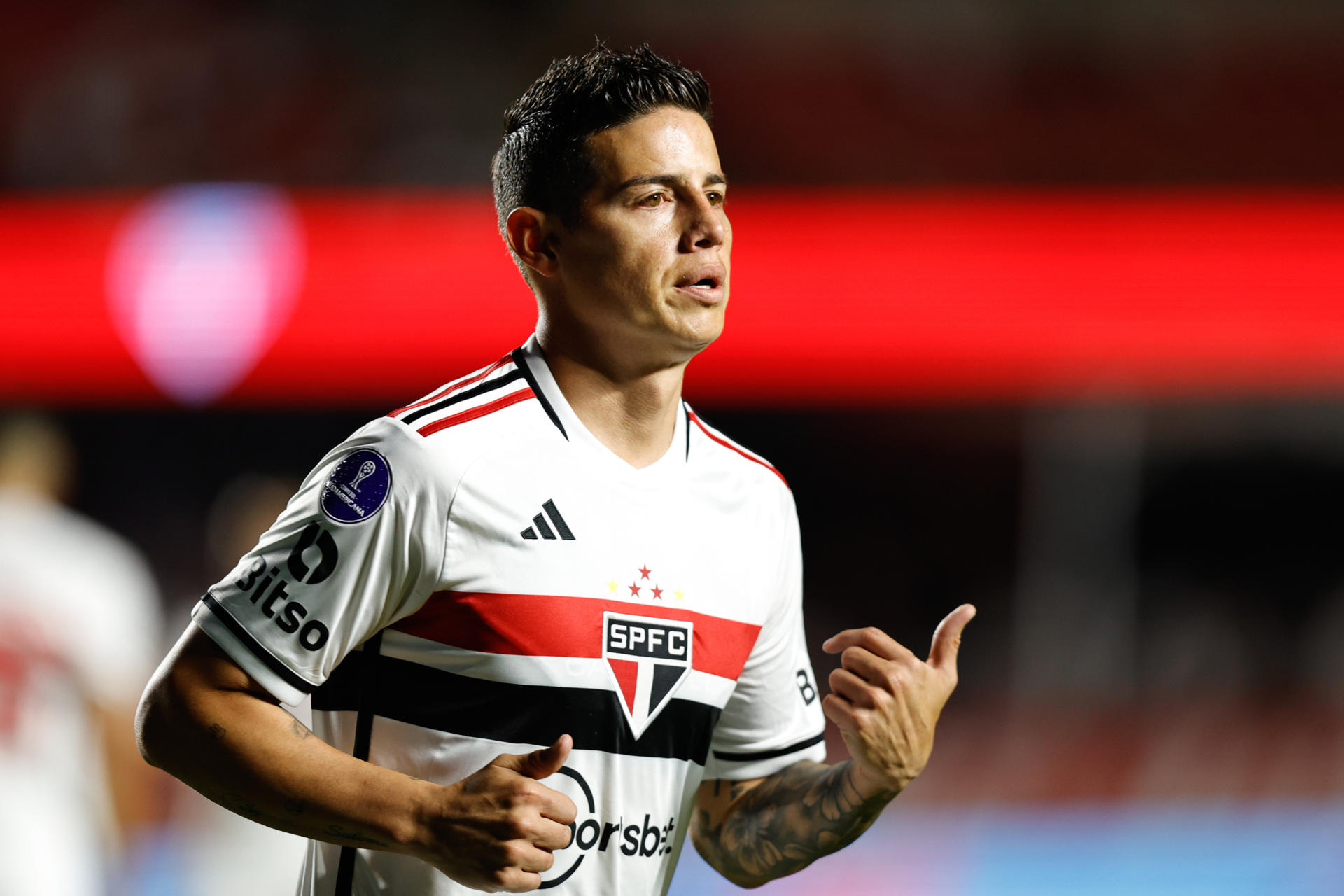 James Rodriguez return to action in Palmeiras goaless draw