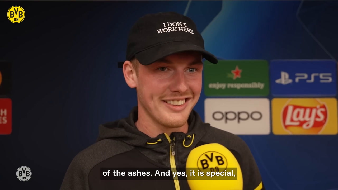 VIDEO: “It never gets boring here at Dortmund," says Brandt