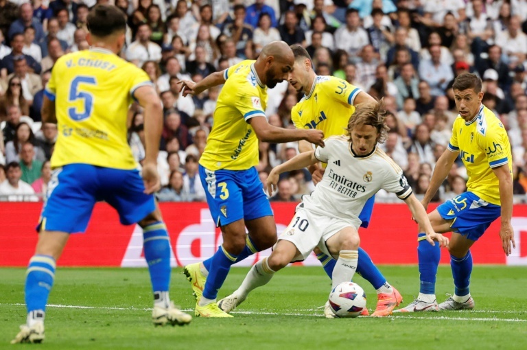 Jubilant Madrid visit Granada as Liga relegation battle nears end