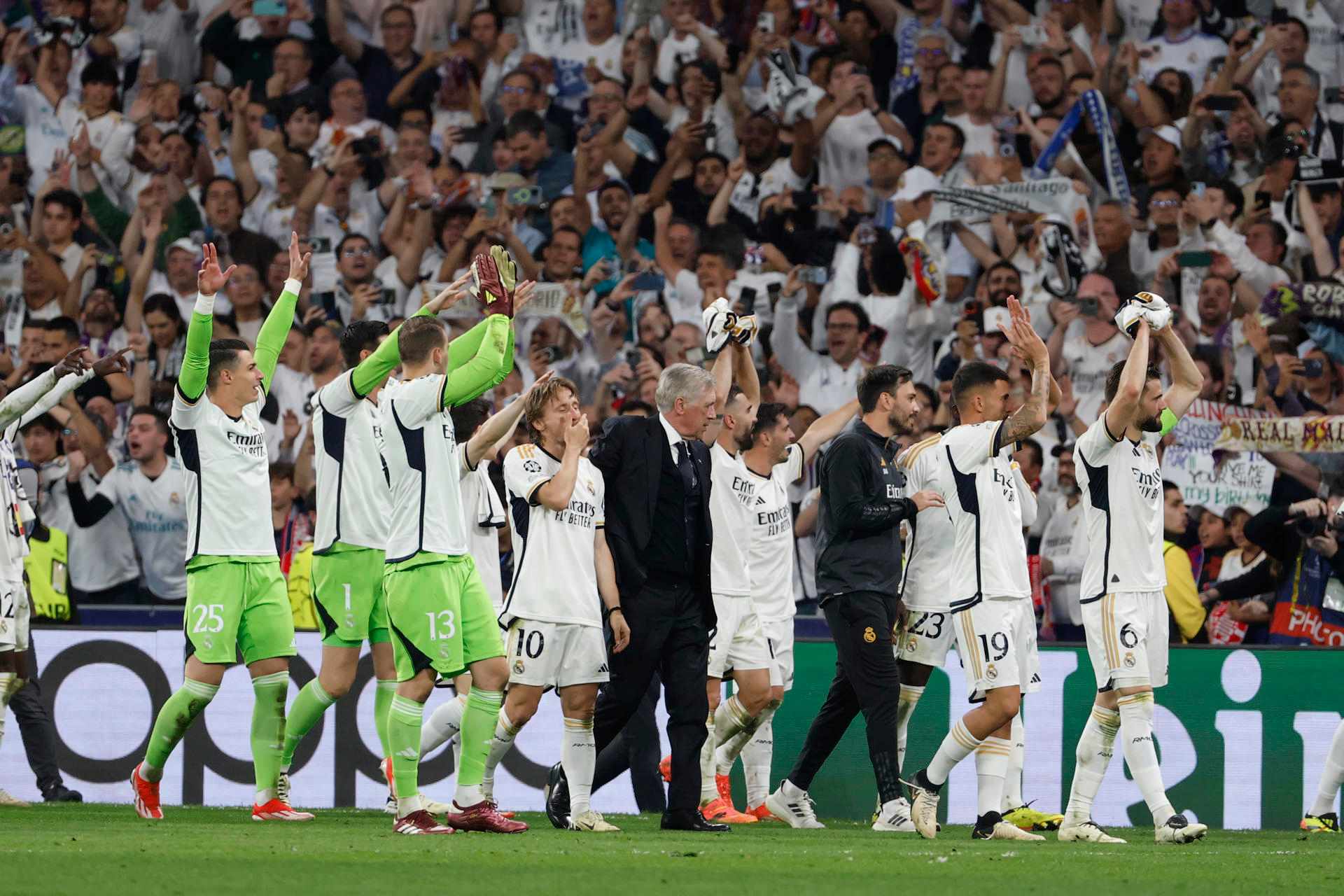 Real Madrid players to wear white at Wembley