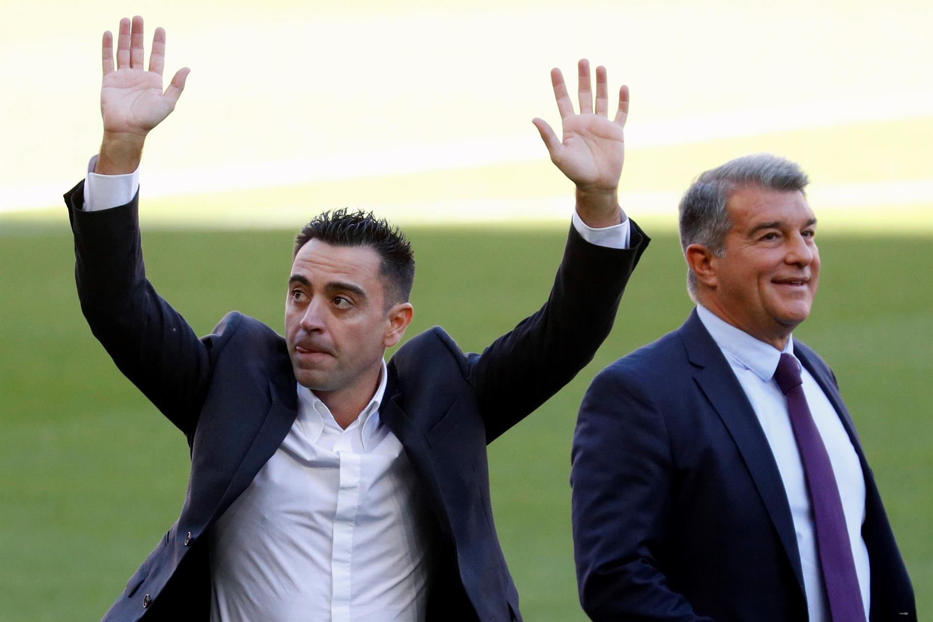 Xavi Hernandez to meet Laporta after Sevilla match