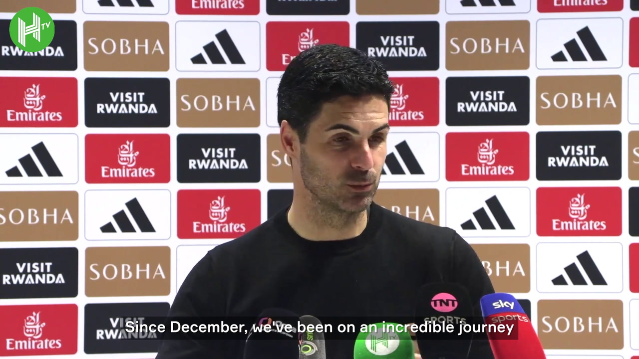 VIDEO: Arteta congratulates Man City for winning Premier League title