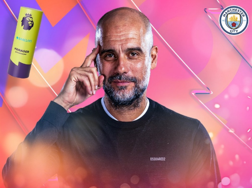 Guardiola named Premier League Manager of the Season for the fifth time