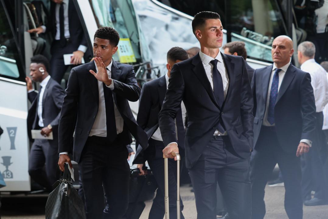 Real Madrid's arrival in London met with great expectation
