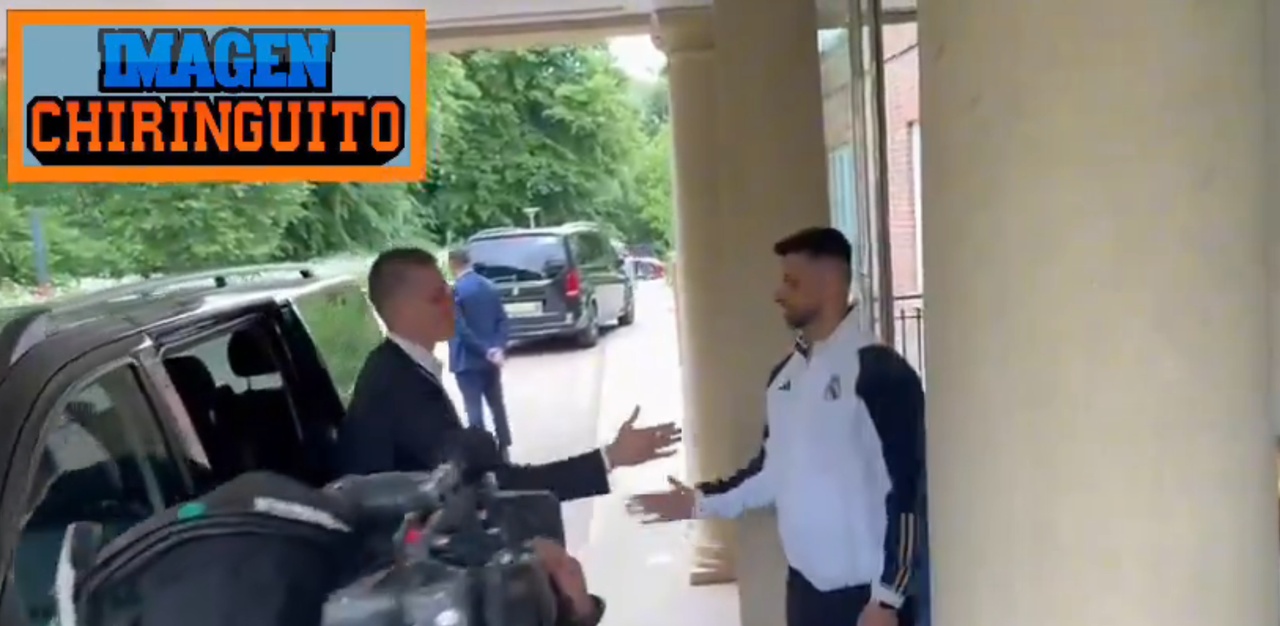 Lunin arrives in London in time for Champions League final