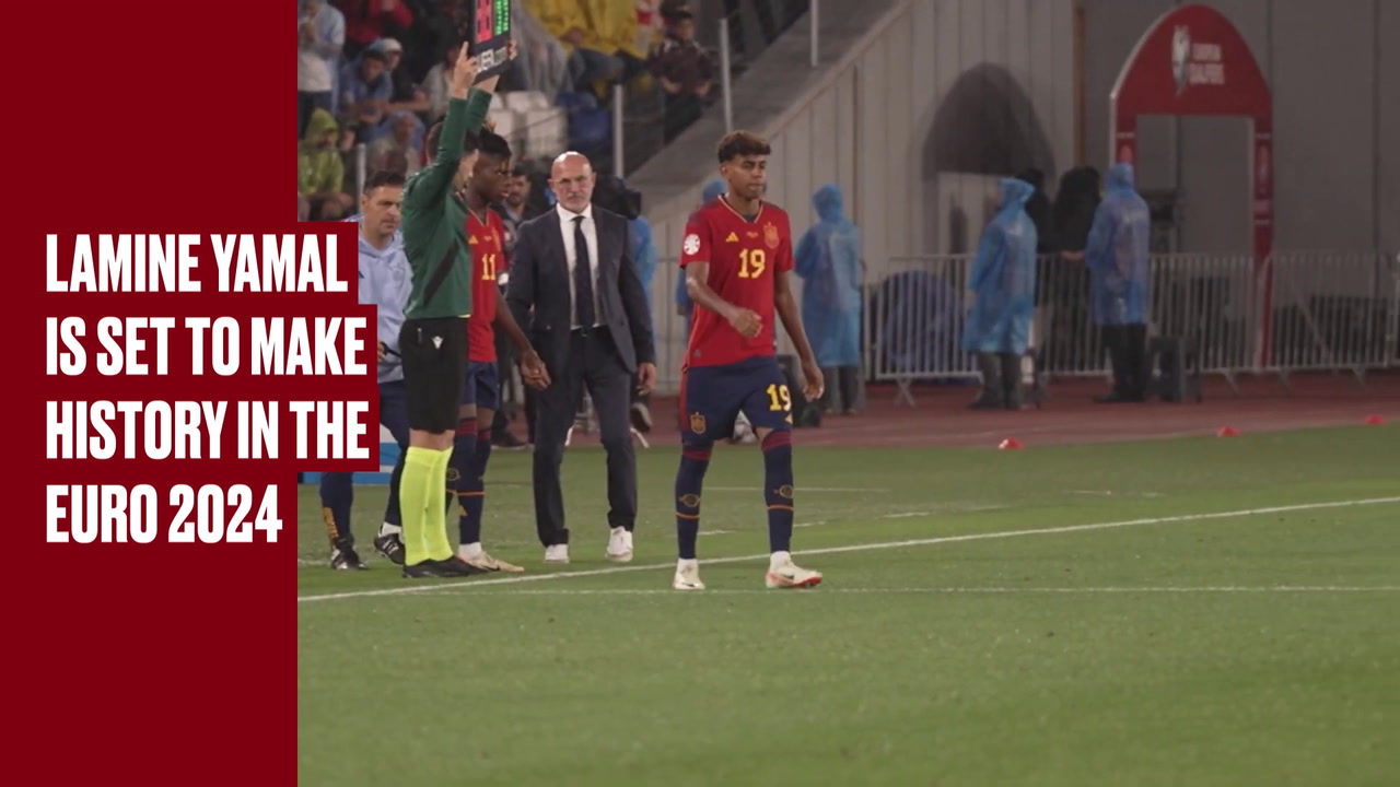 VIDEO: Lamine Yamal is ready to make history in the Euro 2024