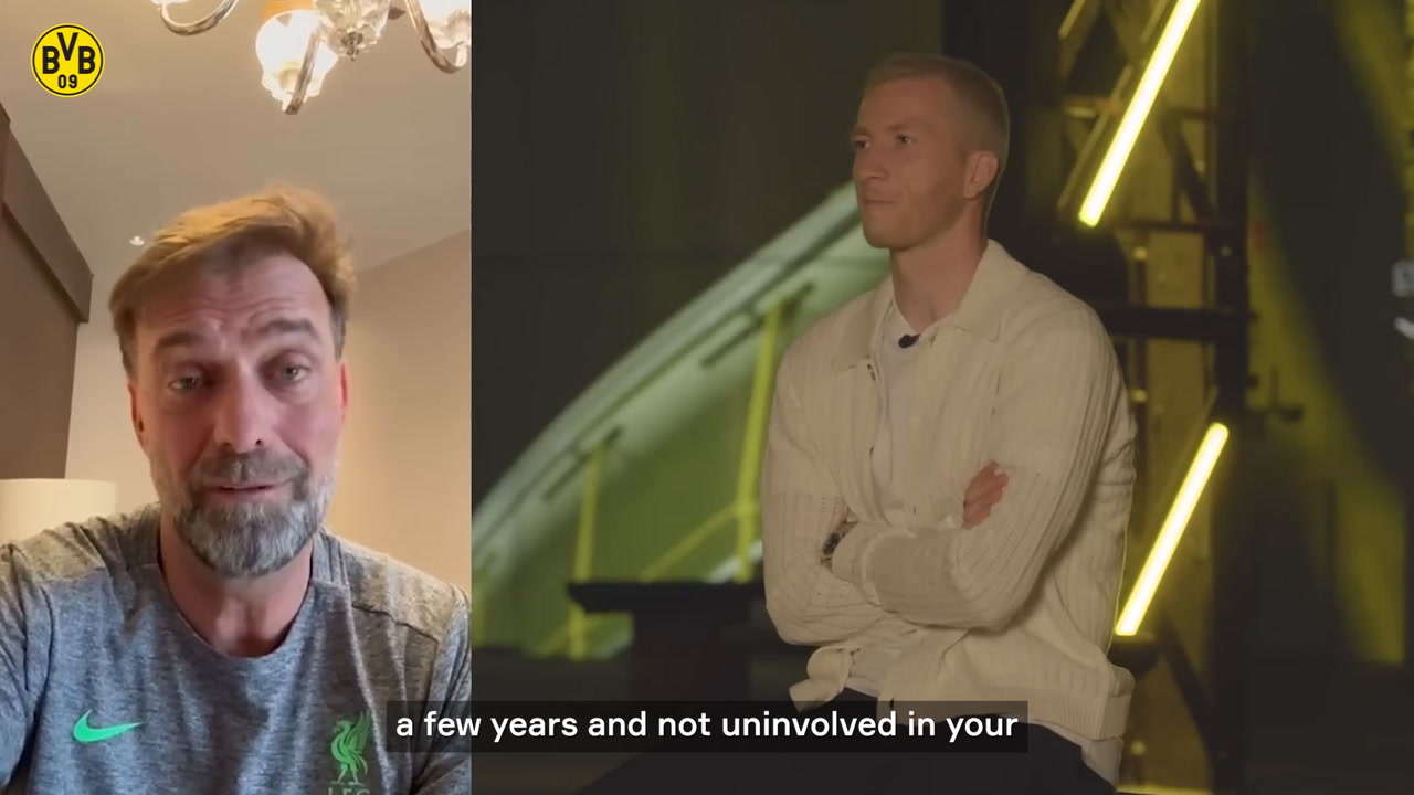 VIDEO: Jurgen Klopp's farewell message to Marco Reus