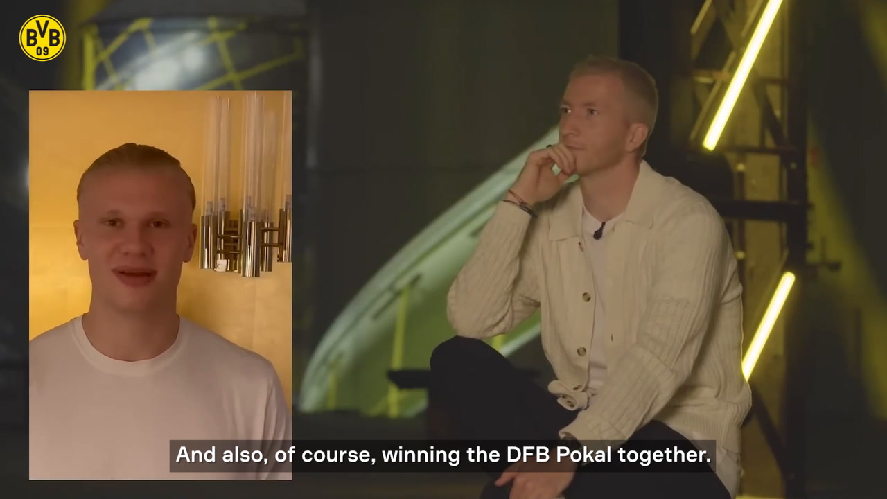 VIDEO: Haaland's farewell message to Reus after 12 years at BVB