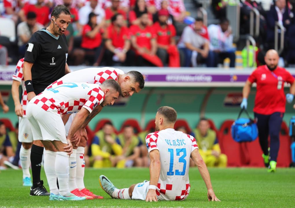 Vlasic pulls out of EURO with Croatia due to injury