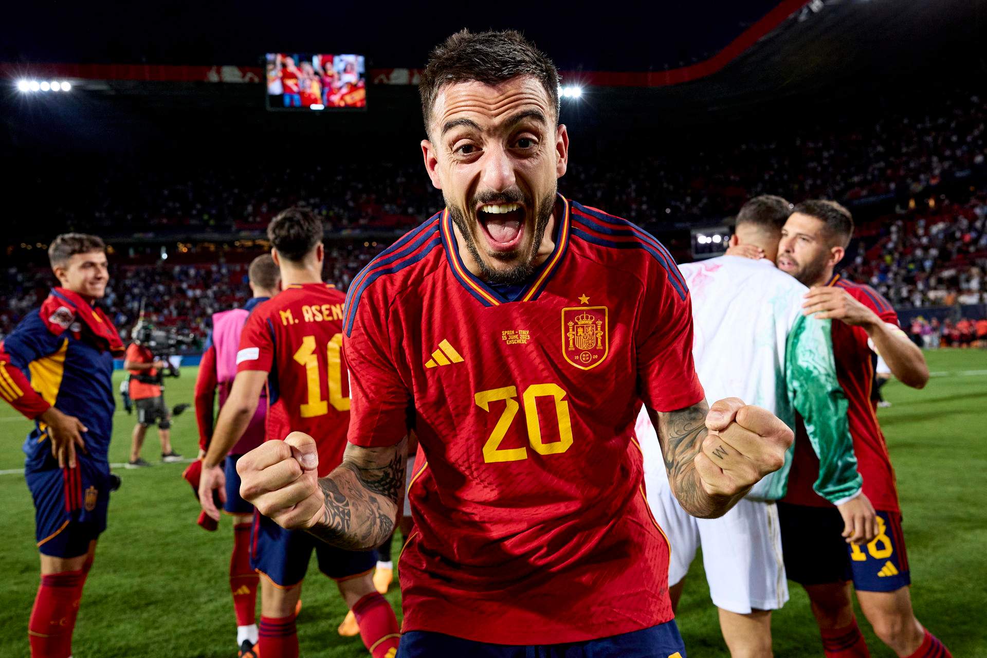 Spain are better off as underdogs, says Joselu