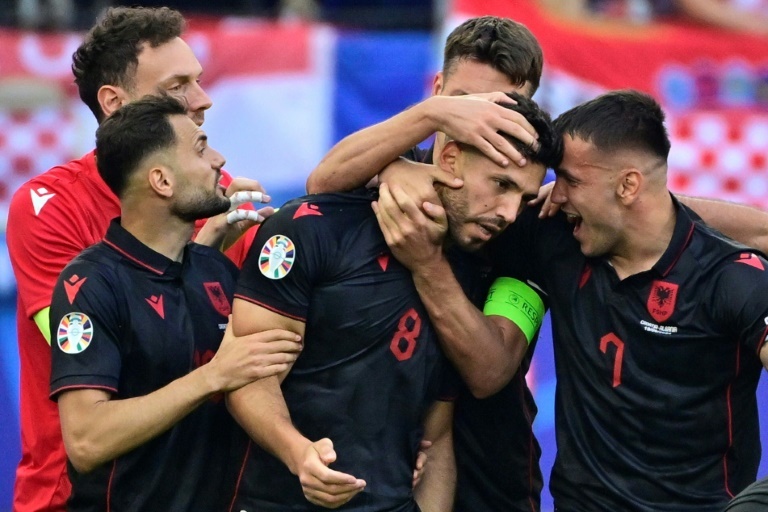 Albania's Daku gets 2-match ban for chanting against North Macedonia